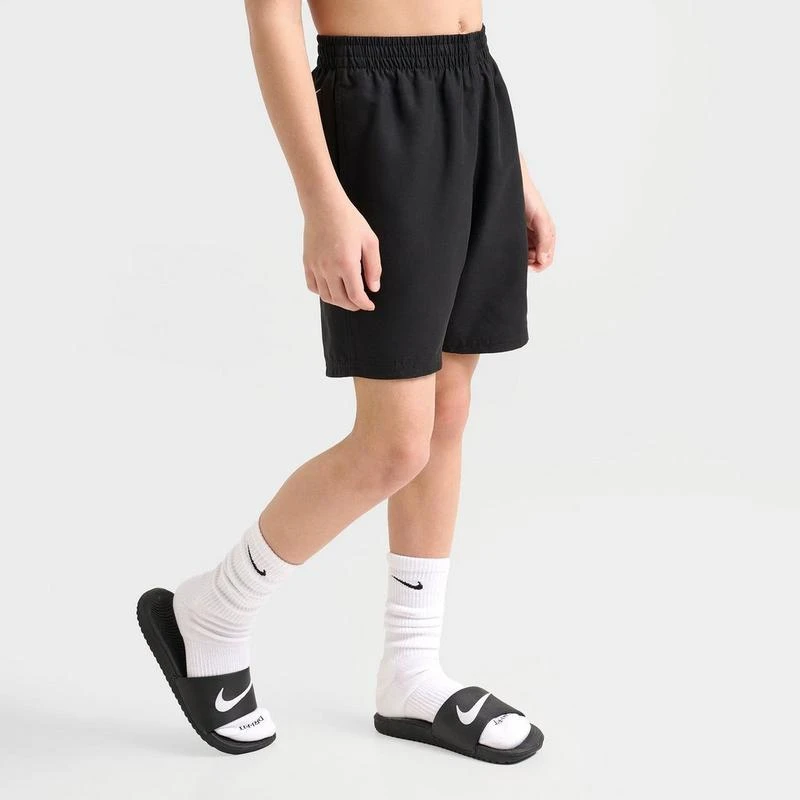 NIKE Big Kids' Nike Stacked Logo Swim Shorts 3