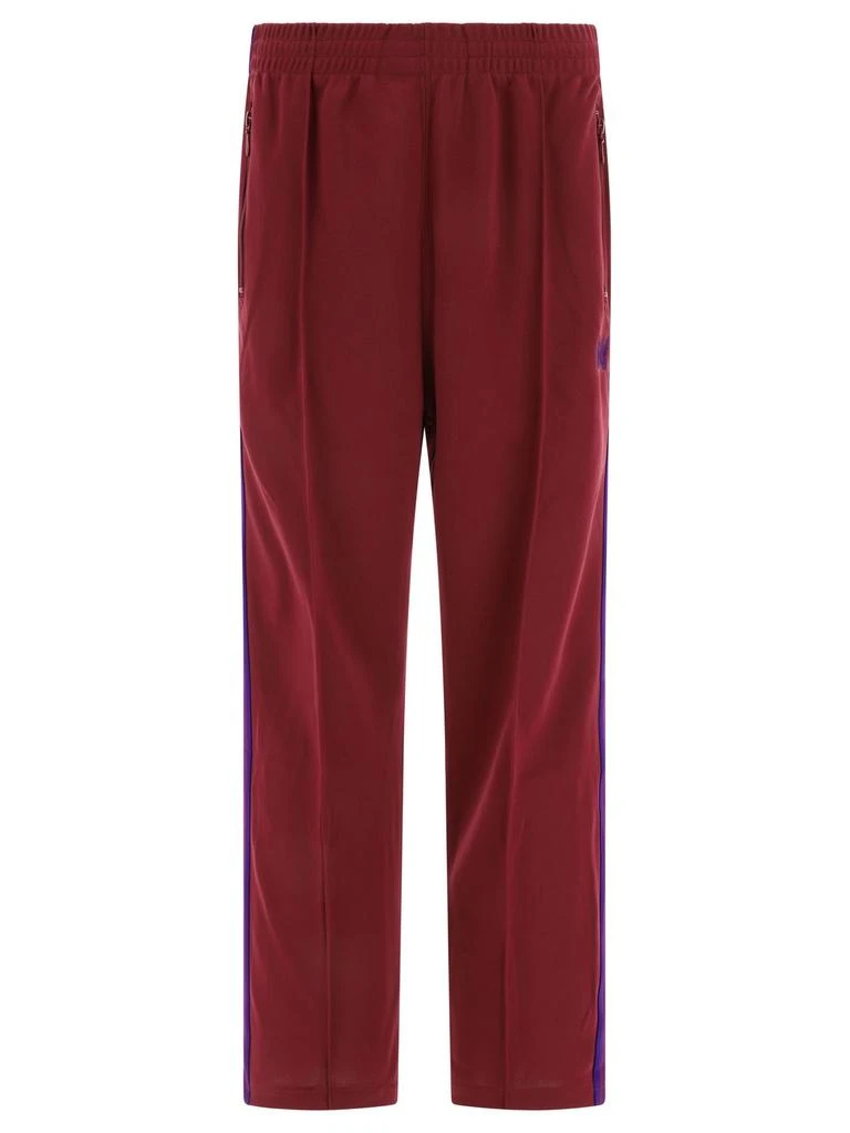Needles Needles Butterfly Logo Embroidered Straight-Leg Track Pants 1