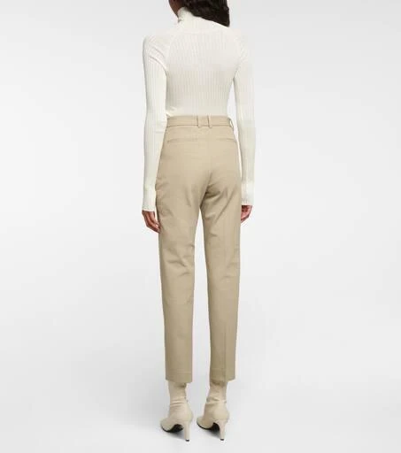 Joseph Coleman high-rise slim gabardine pants 3
