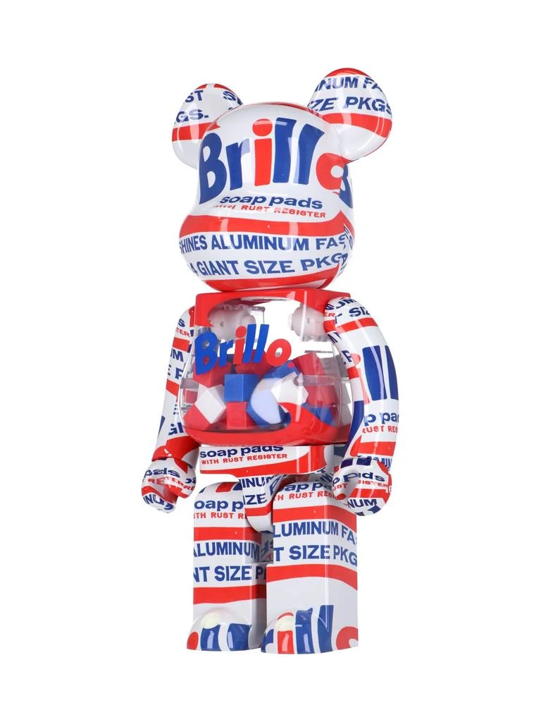 Medicom Medicom Toy X Andy Warhol Brillo 2022 Printed 1000% Be@rbrick Figure 3