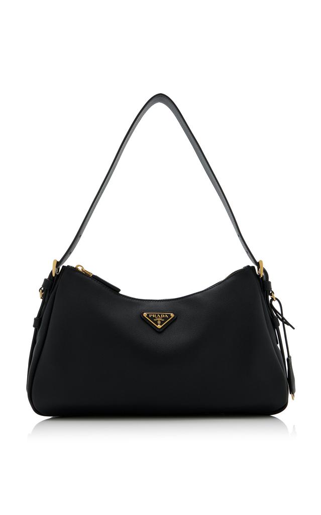 VIP価格.PRADA Aimee Medium Shoulder Bag Leather 関税送料込 Black Prada Aimée medium leather shoulder bag | PRADA