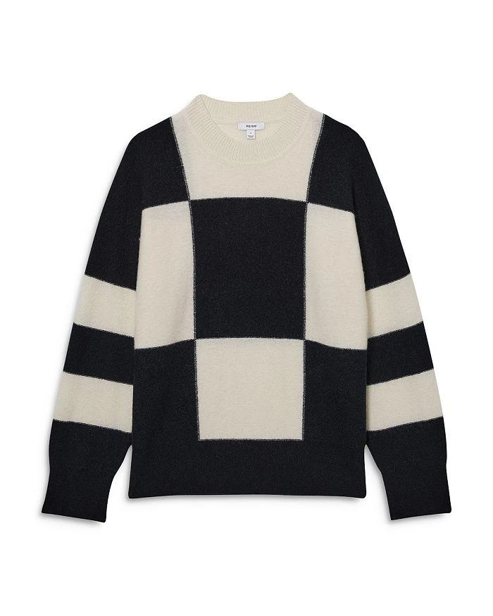 REISS Becki Square Patterned Sweater 6
