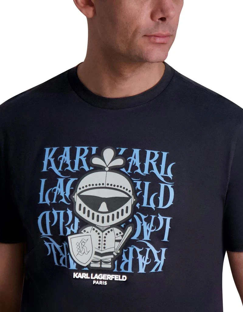 Karl Lagerfeld Paris GOTHIC LOGO KARL TEE 5