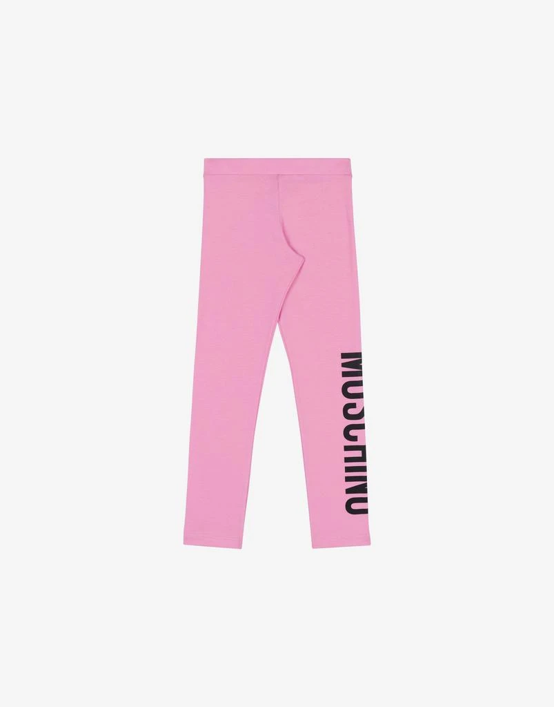 Moschino Jersey Leggings Lettering Logo 1