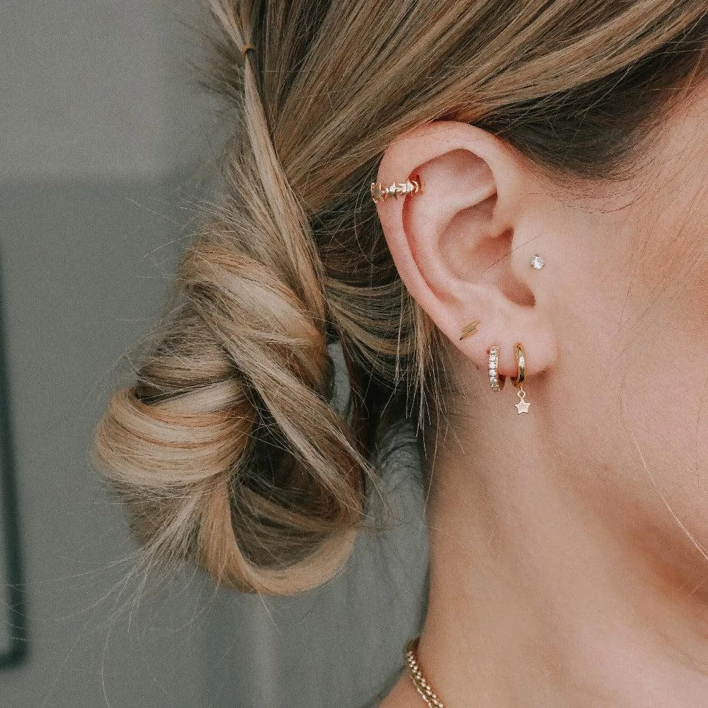Orelia London Lightning & Star Ear Party 6