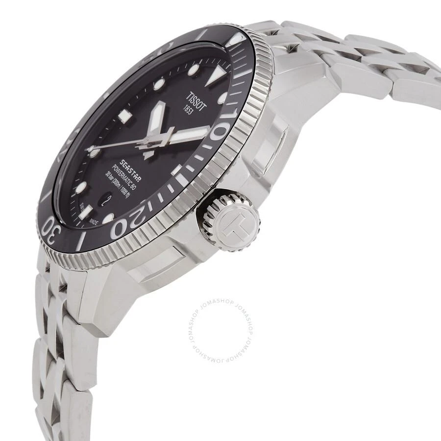 Tissot Seastar 1000 Automatic Black Dial Men's Watch T1204071105100 2