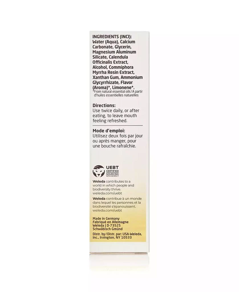 Weleda Calendula Toothpaste 4