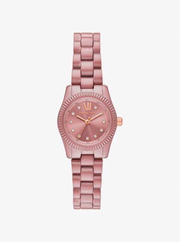 Michael Kors Limited-Edition Petite Lexington Pink-Tone Watch 1