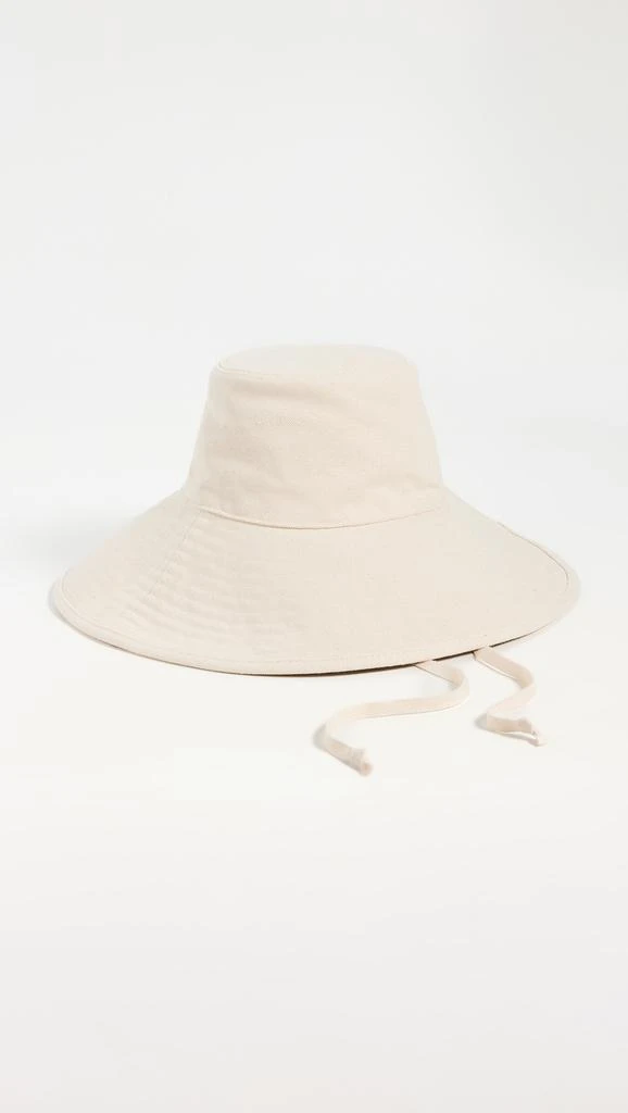 Hat Attack Livvy Canvas Sun Hat with Removable Twill Chinstrap 1