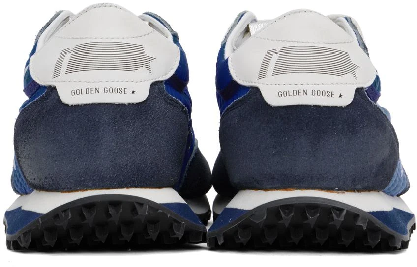 Golden Goose Blue & Navy Marathon Sneakers 2