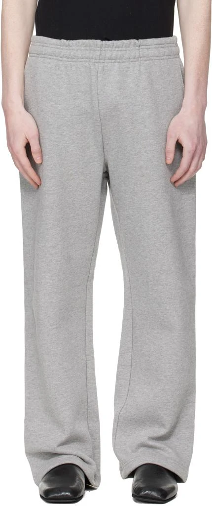 Entire Studios Gray Straight Leg Sweatpants