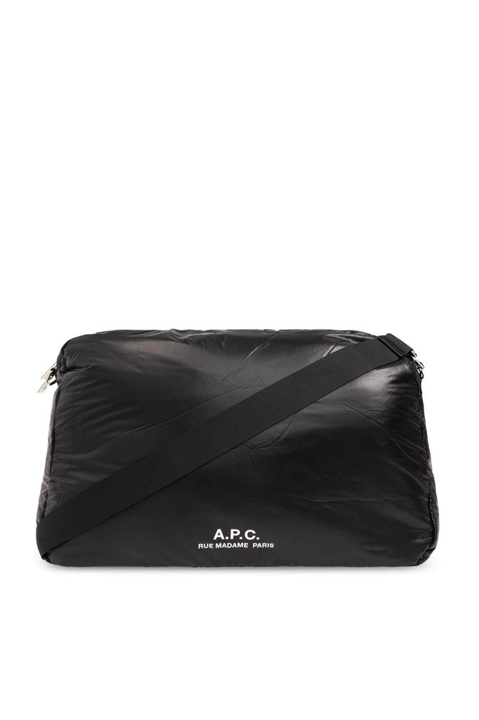 【関税&送料込】A.P.C. Shoulder Bag With Logo A.P.C. Treck Logo buckle-fastening Shoulder Bag | Blue