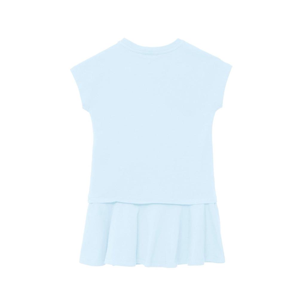 Kenzo Robe Bleu Glacier - Enfant Fille - Kenzo Kids