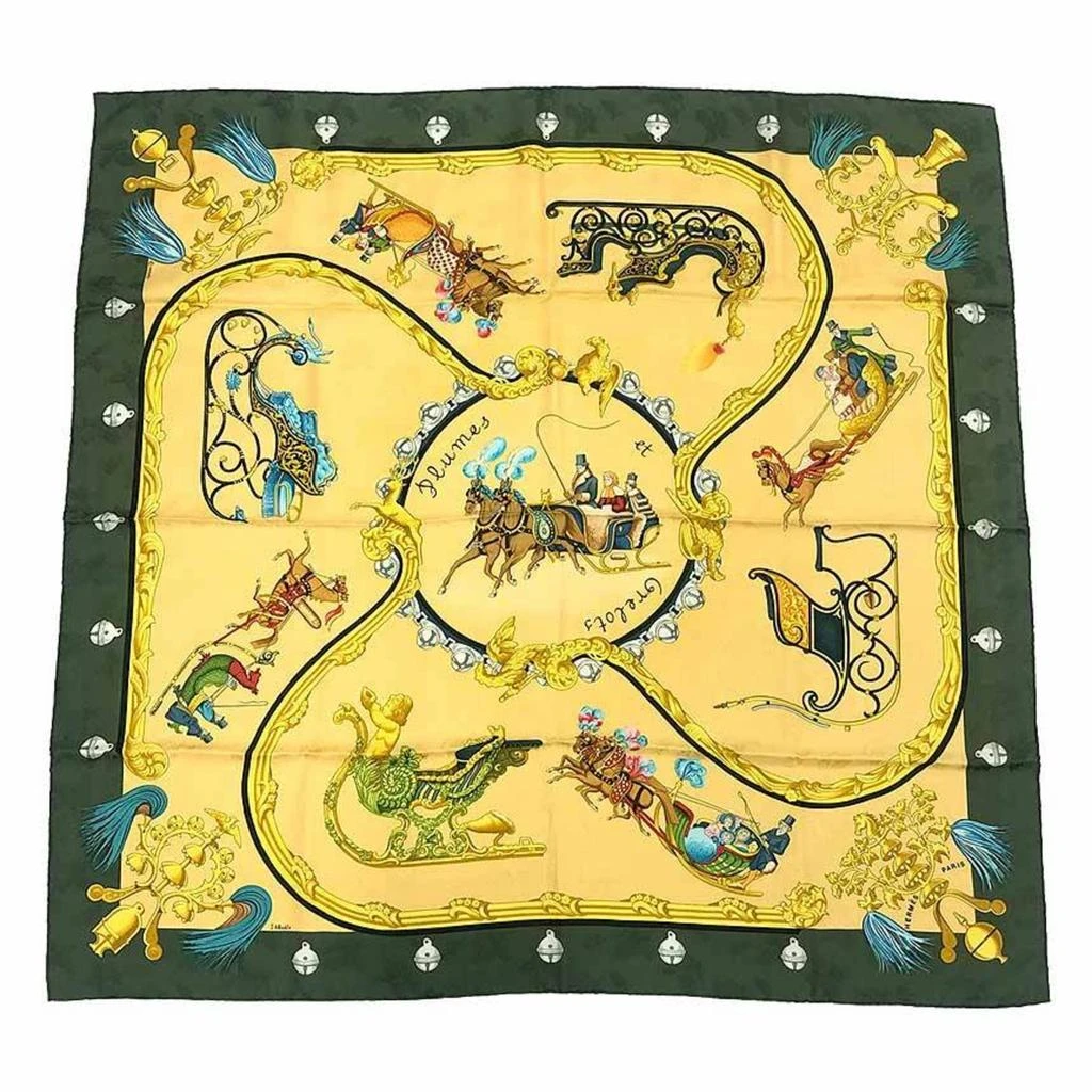 Hermes yellow Silk Scarf (Pre-Owned)