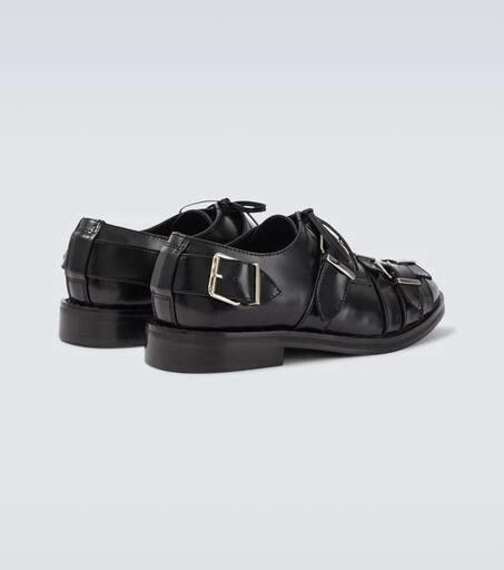 Simone Rocha Buckle-detail leather Oxford shoes 6