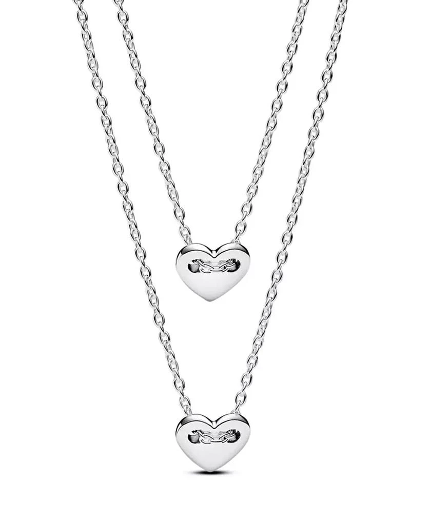 PANDORA Forever Always Splittable Heart Collier Necklaces 2