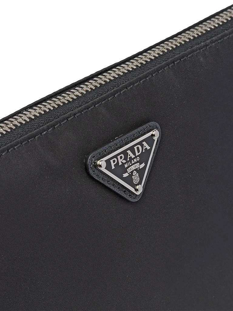 Prada Re-Nylon and Saffiano Leather Pouch 5