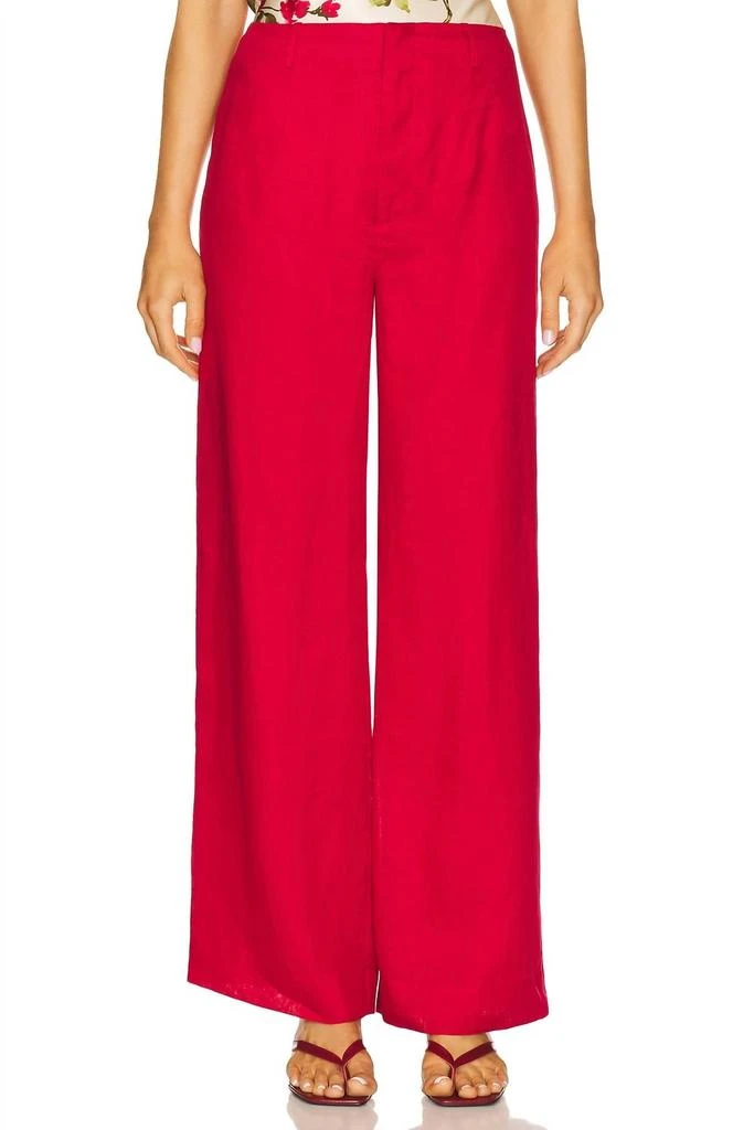 CAMI NYC Iracemi High Rise Pant In Campari 1