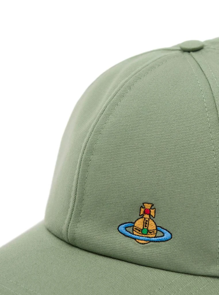 Vivienne Westwood Vivienne Westwood Orb Embroidered Baseball Cap 3