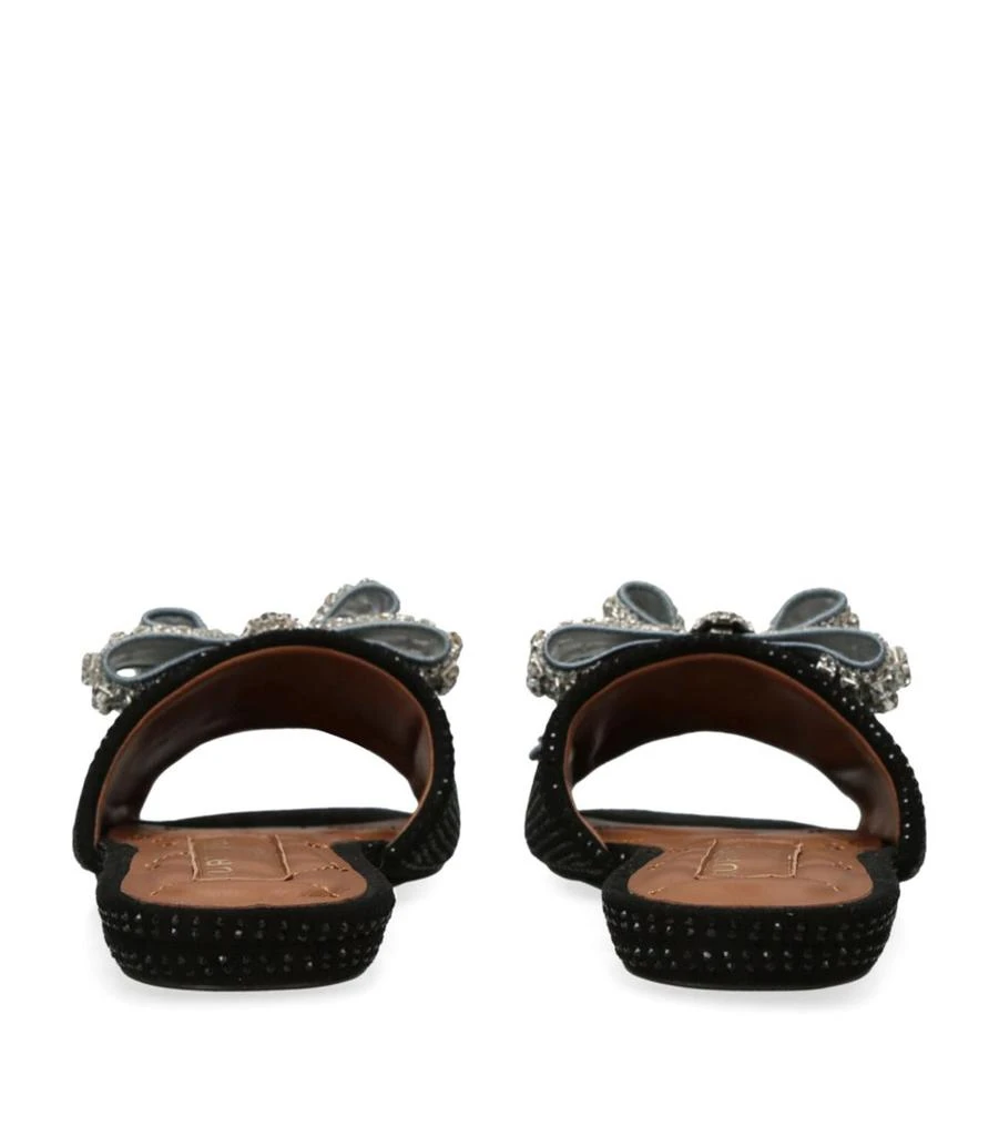 Kurt Geiger Crystal-Embellished Bow Sandals 2
