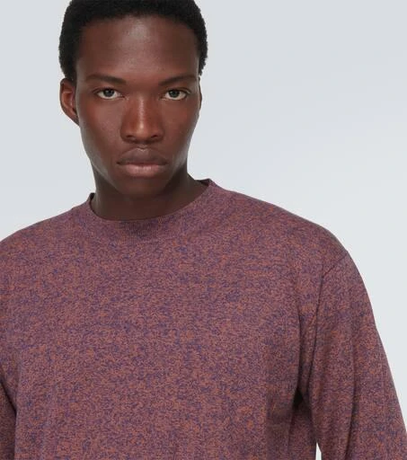 The Elder Statesman Mélange cotton and cashmere sweater 5