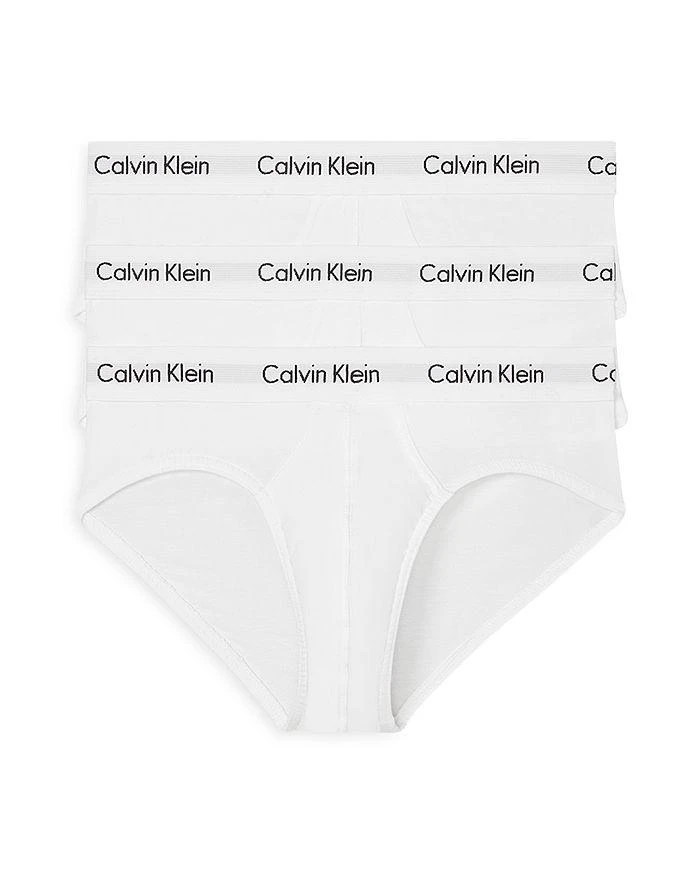 Calvin Klein Cotton Stretch Moisture Wicking Hip Briefs, Pack of 3 1
