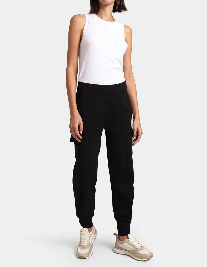 Minnie Rose Minnie Rose - Cotton Blend Snap Leg Pant