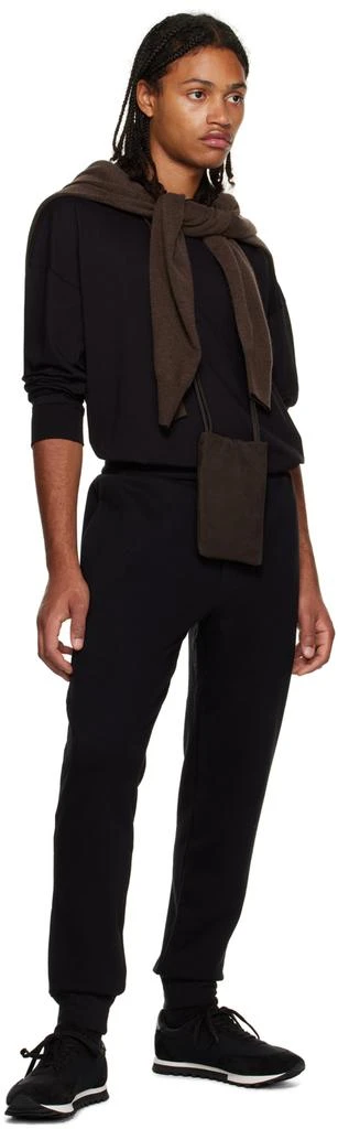 The Row Black Edgar Sweatpants 4
