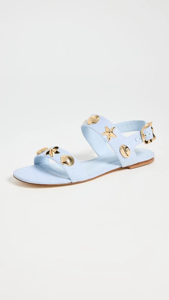 Larroude Madison Flat Sandals 1