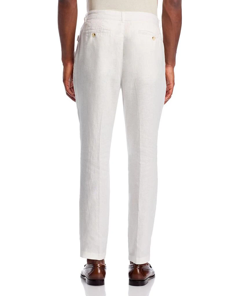 Onia Linen Tapered Pleated Pants 3