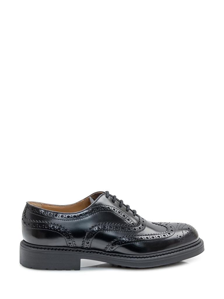 DOUCAL'S Doucal's Doucal'S Laced Brogue In Polished Leather