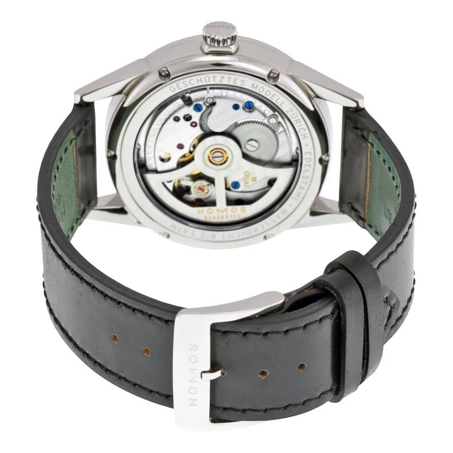 Nomos Glashutte Zurich Datum Automatic White Dial Stainless Steel Men's Watch 802 3