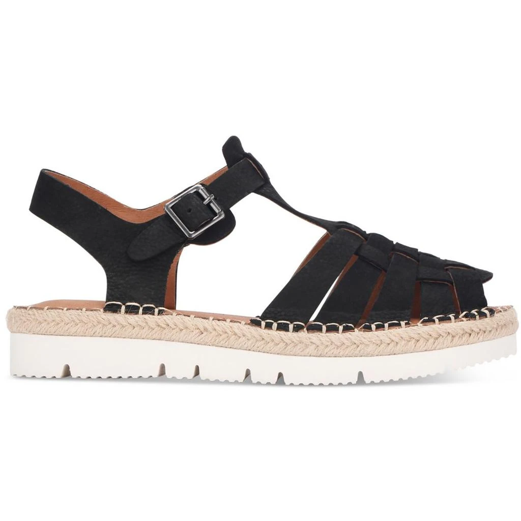 Gentle Souls LIZZY Womens Leather Basket Platform Sandals 2