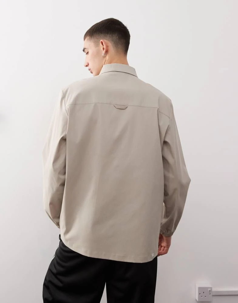 Berghaus Berghaus Shirt explorer long sleeve overshirt in taupe 4