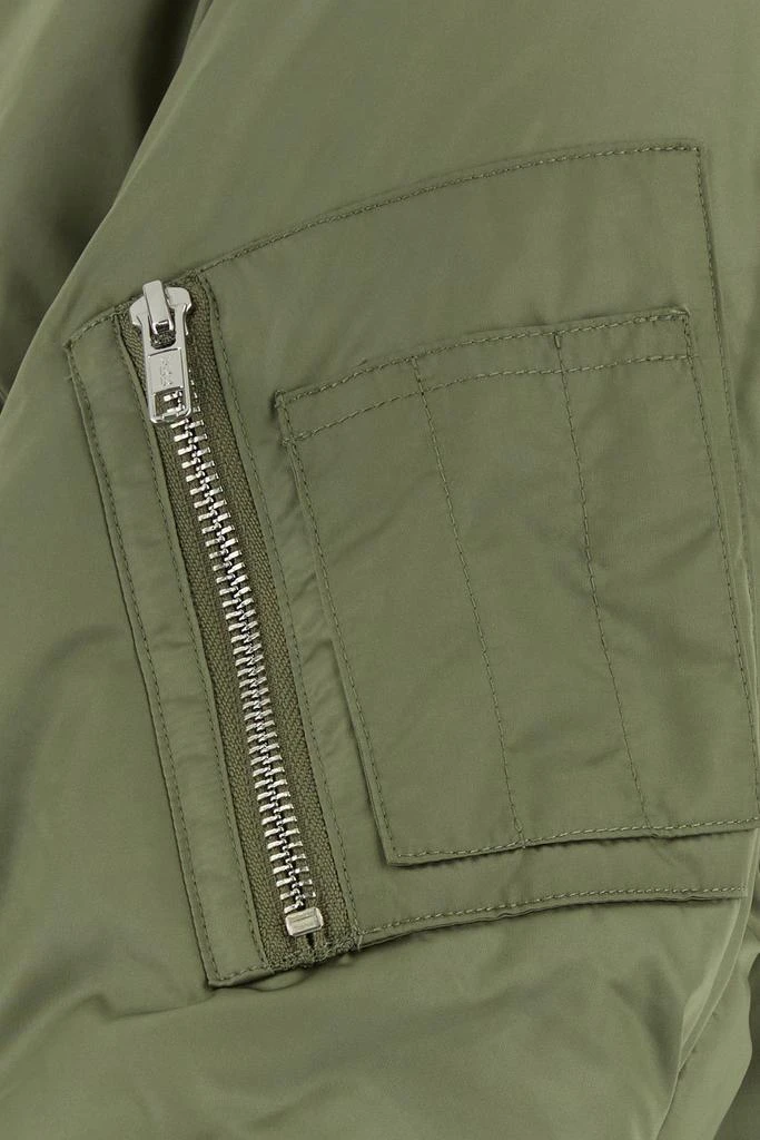 STAND STUDIO Olive green nylon Abbie padded jacket 3