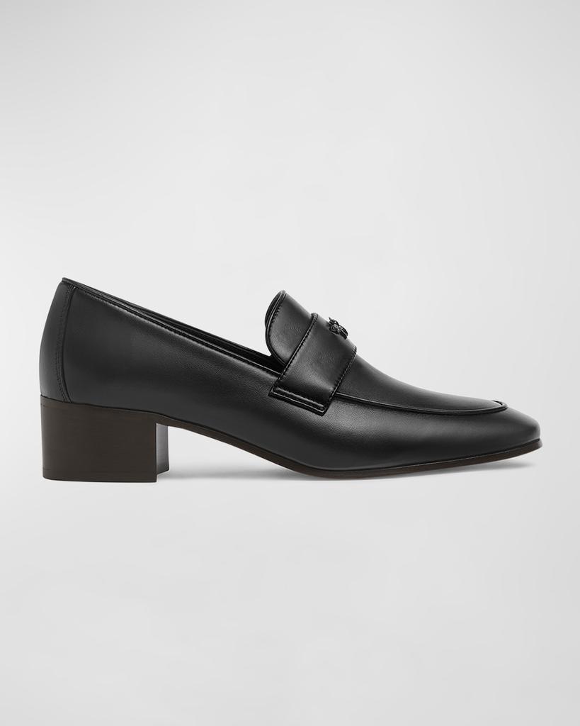 Bougeotte Leather Flat Loafers