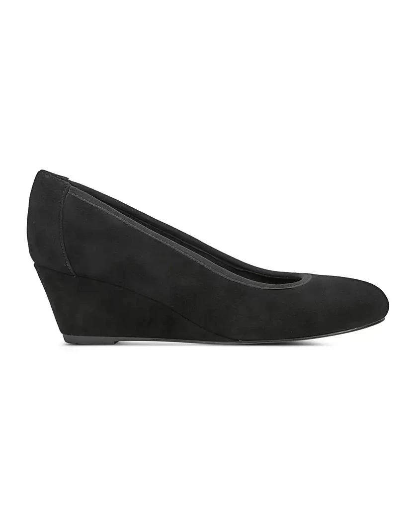 Rockport Women's Rita Slip-On Almond Toe Dress Wedges 6