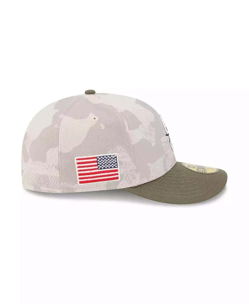 New Era Men's Light Beige/Olive Seattle Mariners 2025 Armed Forces Day 59FIFTY Fitted Hat 6