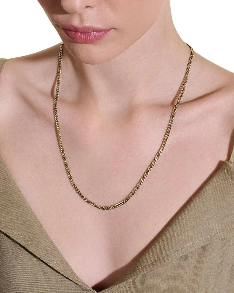 John Hardy 14K Yellow Gold Curb Chain Necklace, 22" 2