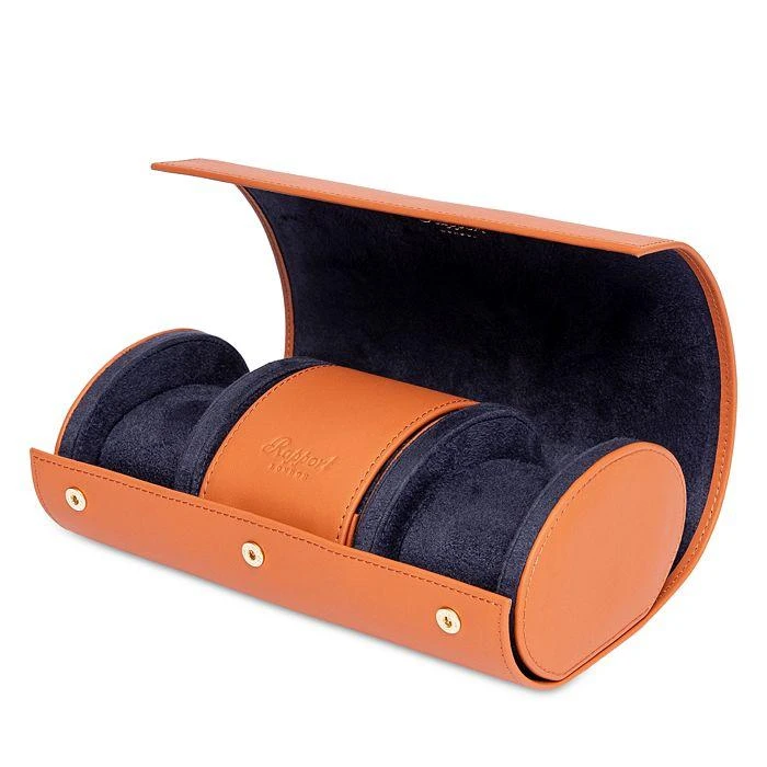 Rapport London Hyde Park Three Watch Leather Pouch 5