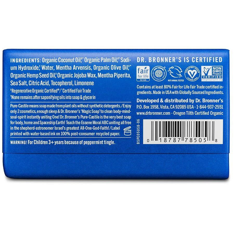 Dr. Bronner
s Pure-Castile Magic Bar Soap Peppermint 2