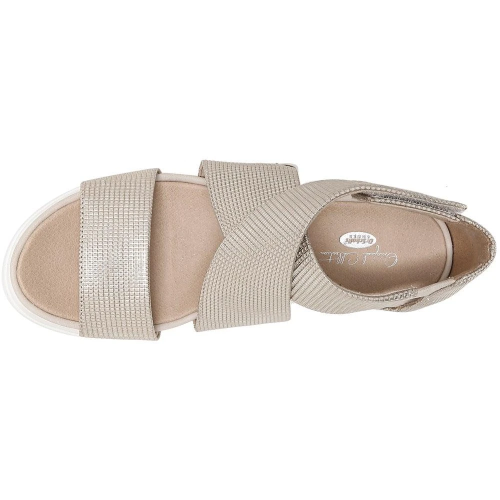 Dr. Scholl's Scout High Rhinestone Platform Sandals 6