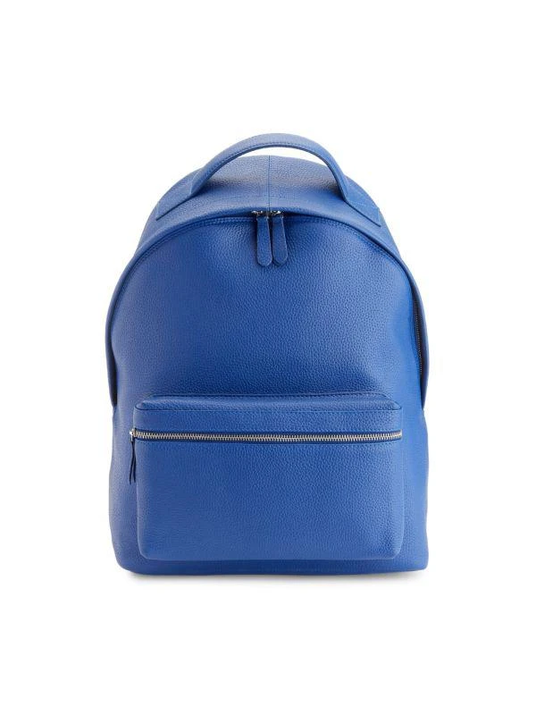 ROYCE New York Grained Leather Backpack 1