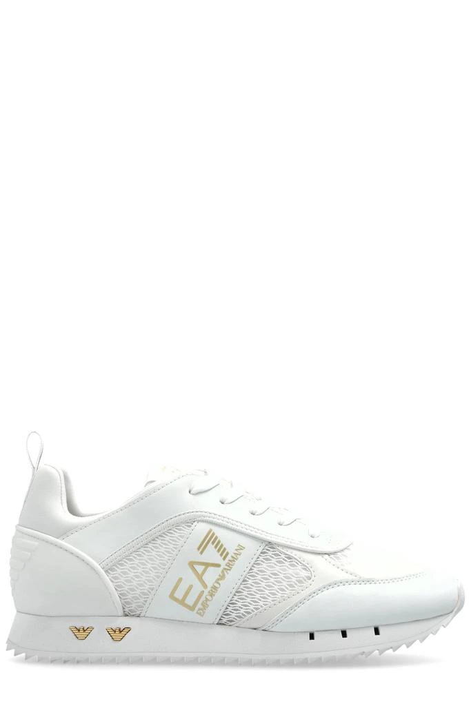 EA7 EMPORIO ARMANI Ea7 Emporio Armani Mesh Panelled Lace-Up Running Shoes 1