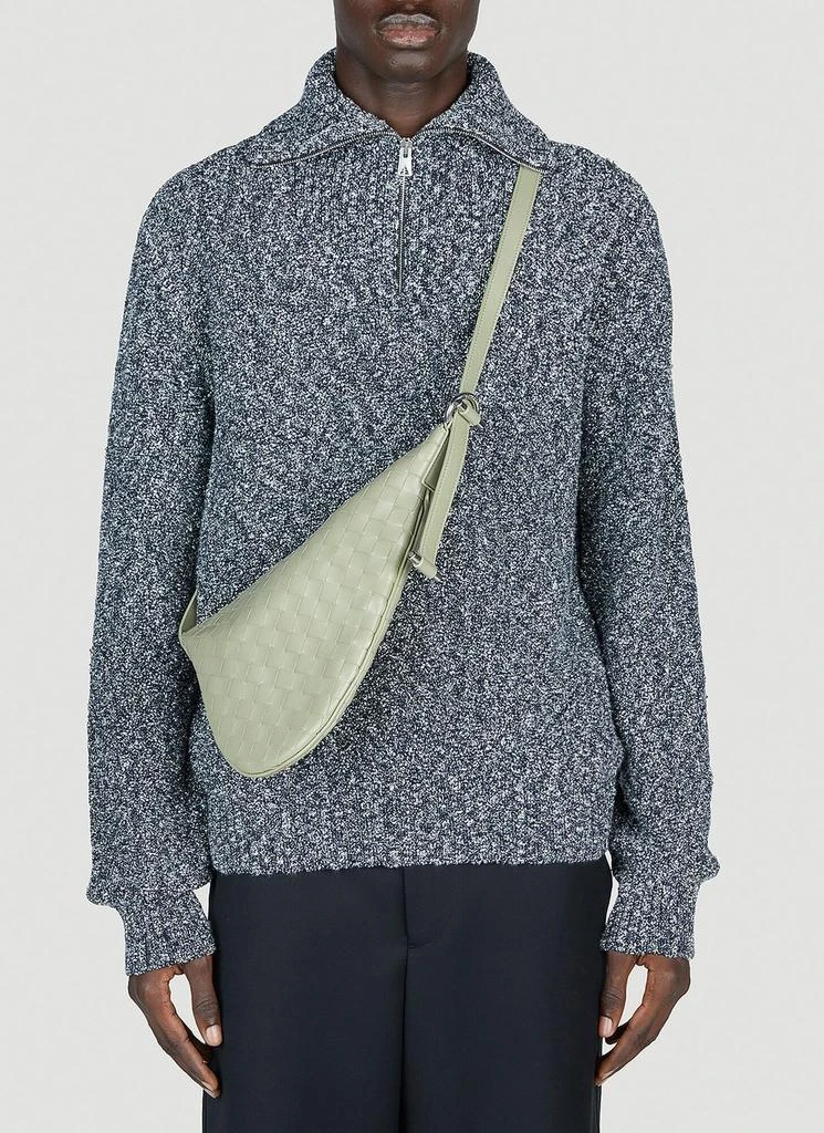 Bottega Veneta Bottega Veneta Small Virgule Crossbody Bag 4