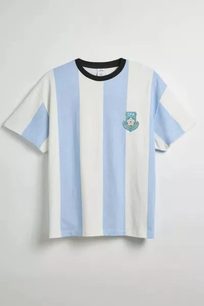 Urban Outfitters Community Football Striped Soccer Jersey Tee 2
