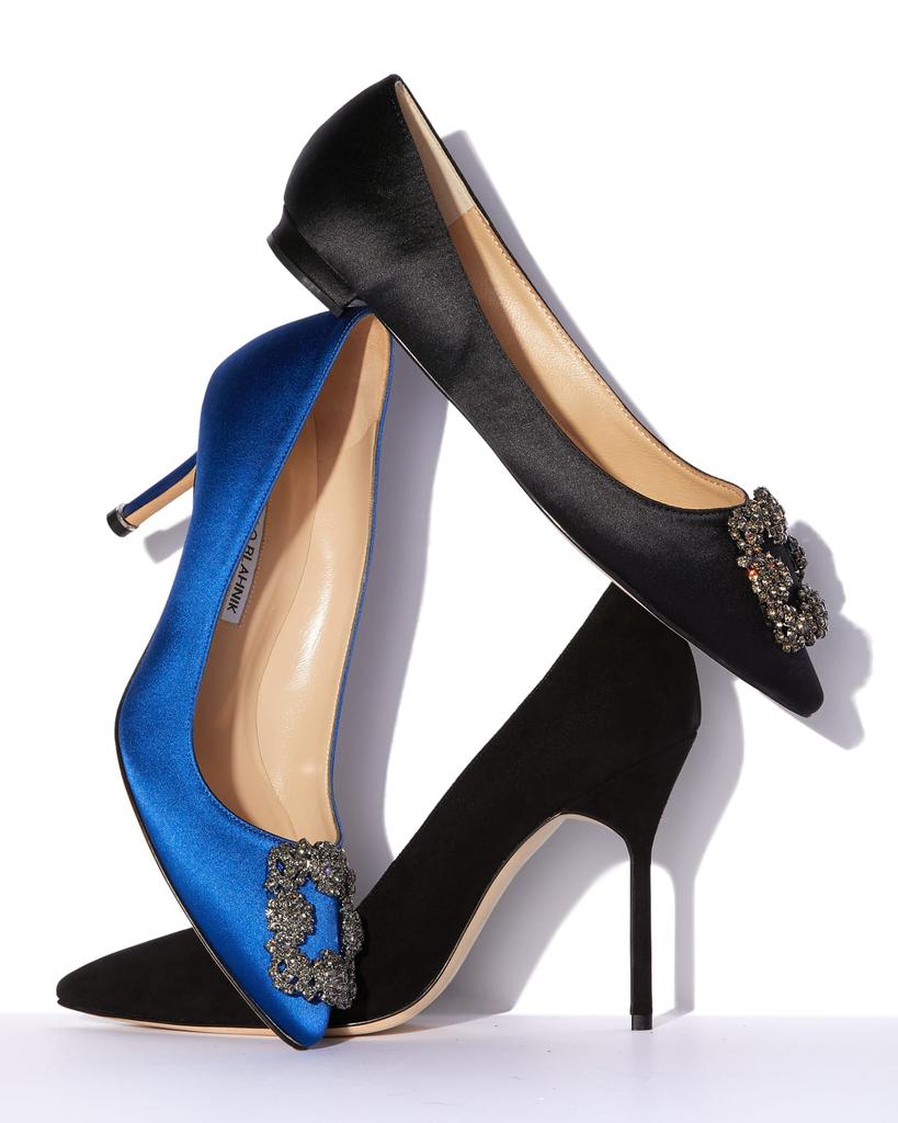 Manolo Blahnik Hangisi 70mm Pump