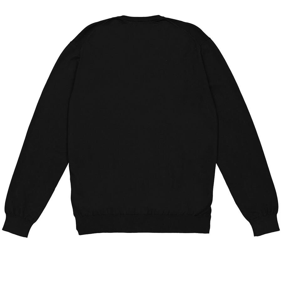 Ralph Lauren Classics Men's Black Slim Fit Cotton V-Neck Sweater 2