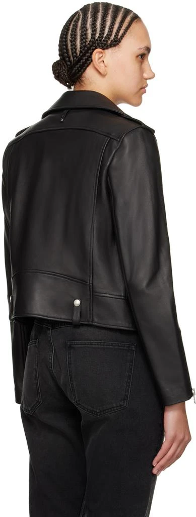 Mackage Black Baya Leather Biker Jacket 3