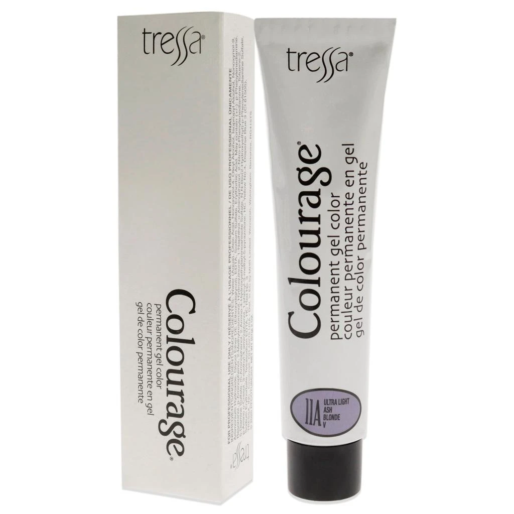 Tressa Colourage Permanent Gel Color - 11A Ultra Light Ash Blonde by  for Unisex - 2 oz Hair Color 4